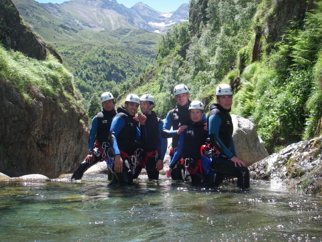 Artigue in Canyoning 